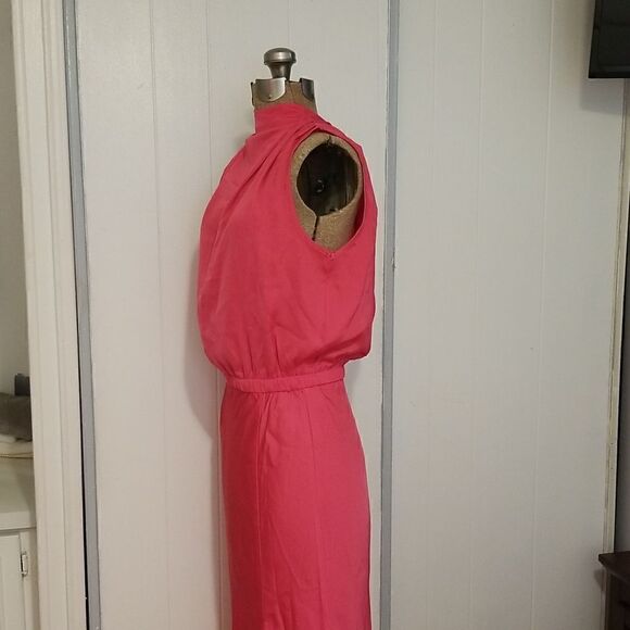Fashon hot pink dress medium with tags - Picture 8 of 16